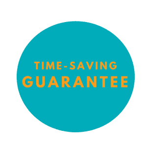 Time Saving Guarantee Badge | Standard Ledger Bookkeeping